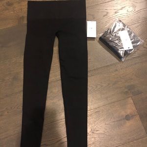 Blanqi hipster support legging nwt size small